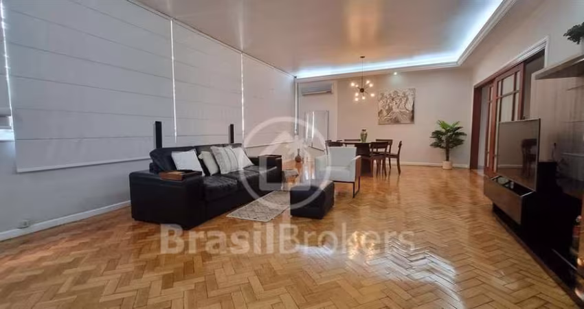 Apartamento 3 quartos + dependência em área nobre de Copacabana