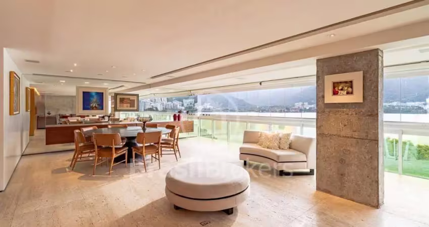 Apartamento à venda com 260,00m² e 2 quartos em lagoa, rio de janeiro - rj