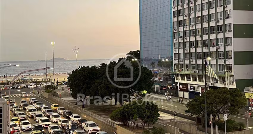 Vista Lateral Mar, 3 quartos no Leme Leme, Rio de Janeiro - RJ