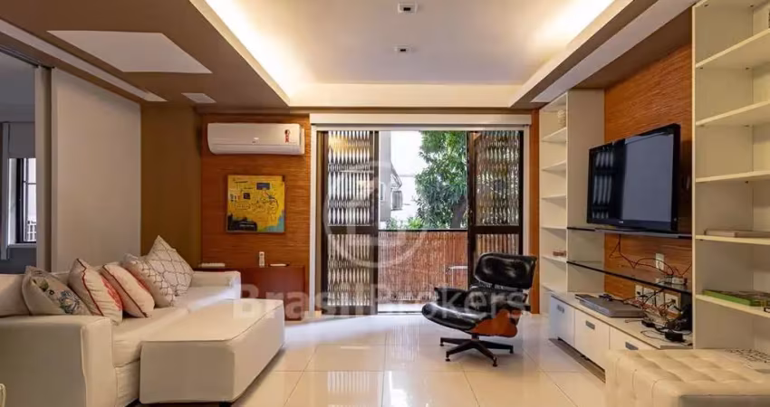 Apartamento à venda com 83,00m² e 3 quartos, 1 vaga em leblon, rio de janeiro - rj
