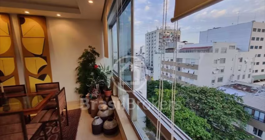 Leblon, 3 quartos, 2 suites, 2 vagas, predio exclusivo, 1 por andar, 153m2.