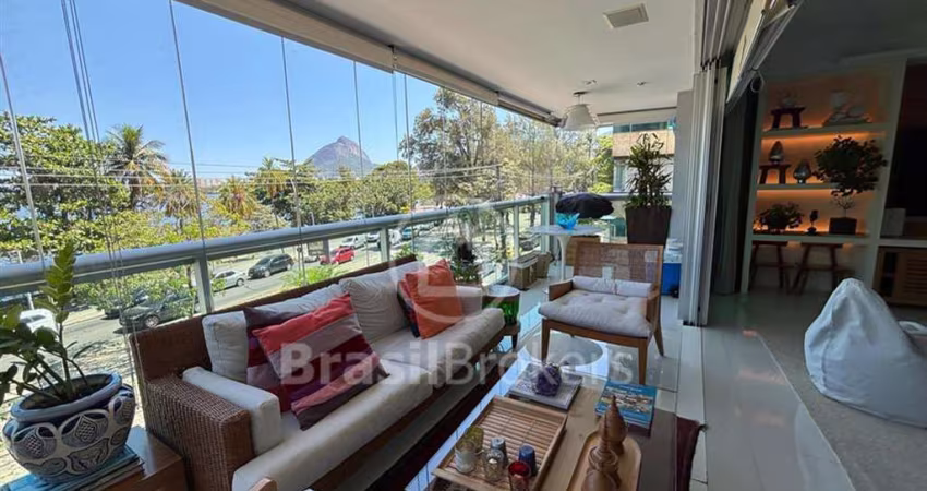 Lagoa, Borges de Medeiros, frontal, varanda, 4 suites, 3 vagas, 213m2