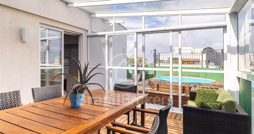 Cobertura na Gávea com 212 m², 3 quartos e 2 vagas !