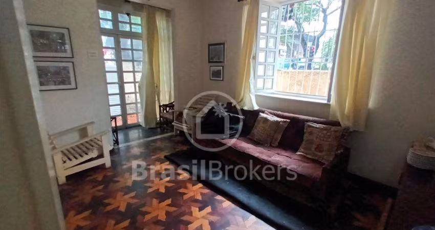 CHARMOSO APARTAMENTO TERREO NO CORAÇÃO DE IPANEMA