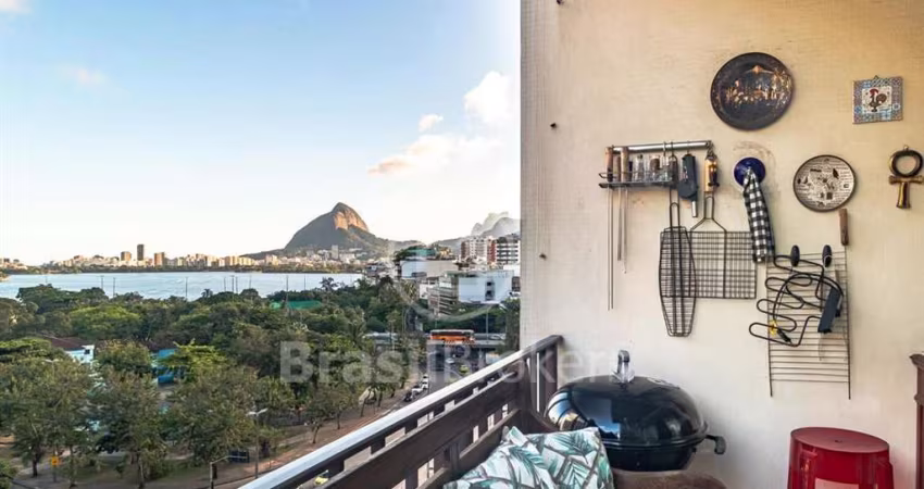 Apartamento à venda com 106,00m² e 3 quartos em Humaitá, Rio de Janeiro - rj