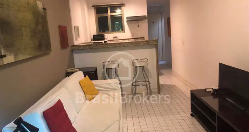 Flat à venda com 40,00m² e 1 quarto em lagoa, rio de janeiro - rj