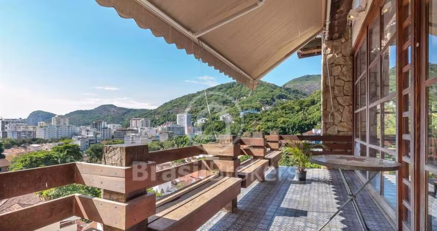 Casa à venda com 918,00m² e 5 quartos em Humaitá, Rio de Janeiro - rj