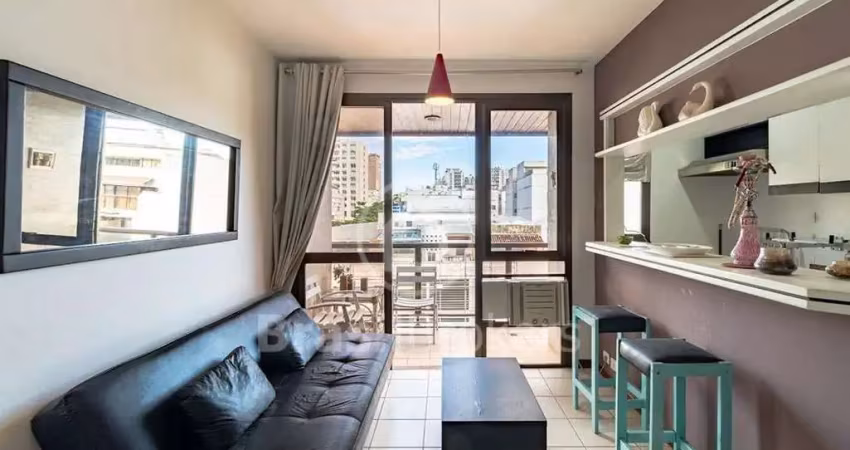 Flat à venda com 57,00m² e 1 quarto em leblon, rio de janeiro - rj