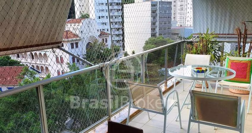 Apartamento à venda com 192,00m² e 4 quartos em Cosme Velho, Rio de Janeiro - rj