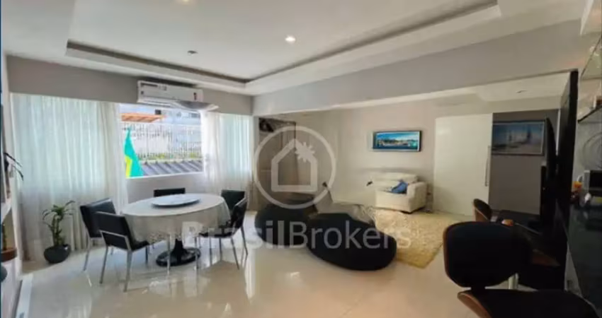 Apartamento tipo garden 215m²  completamente reformado no quadrilátero de ipanema.