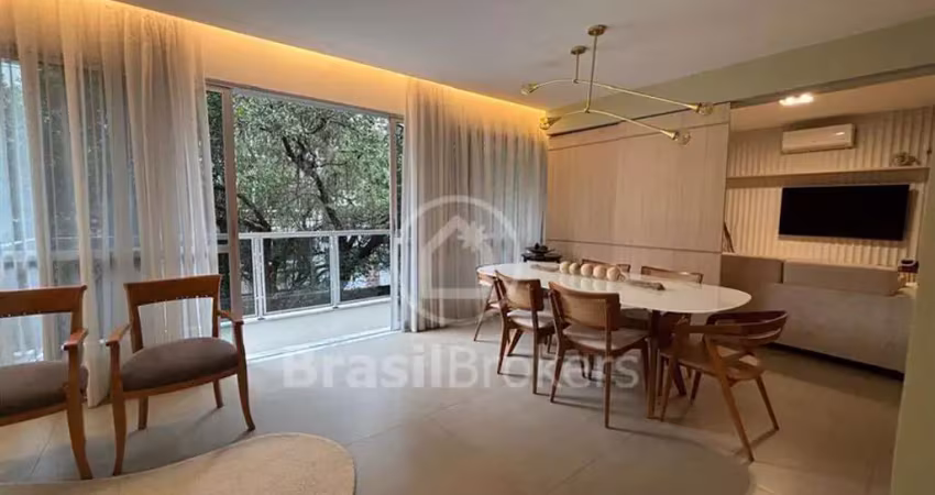 Ipanema, rua nascimento silva no quadrilatero. 150m2, totalmente reformado, varanda e 2 vagas.