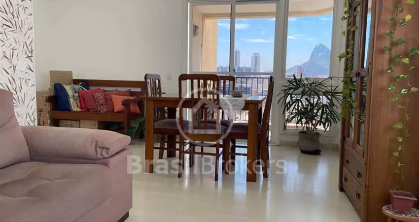 Botafogo, rua dona mariana, linda vista livre e pão de açucar, 3 quartos, 1 vaga.
