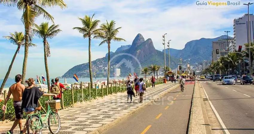 Primeira quadra da praia de ipanema, com vista lateral mar!