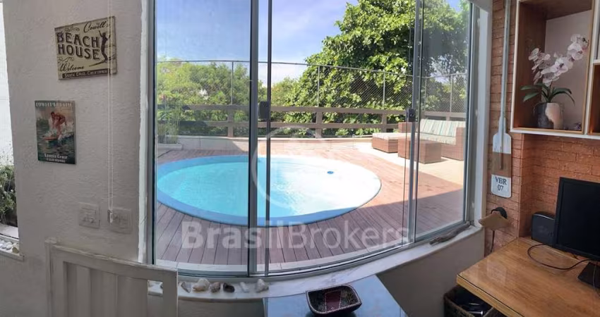 Cobertura Duplex à venda com 202,00m² e 3 quartos em Barra da Tijuca, Rio de Janeiro - RJ