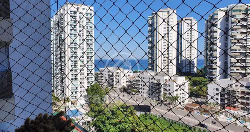 Apartamento 3 quartos  andar alto vista mar