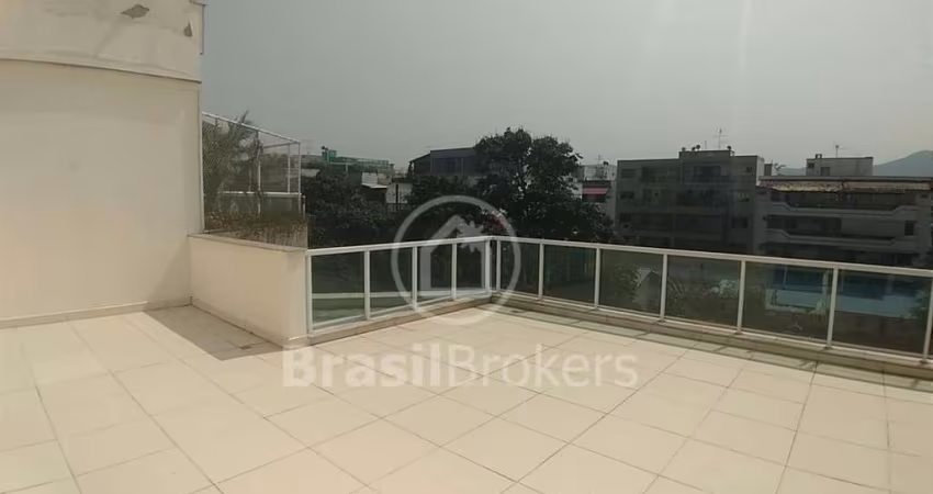 Cobertura à venda com 219,00m² e 2 quartos em Recreio dos Bandeirantes, Rio de Janeiro - rj