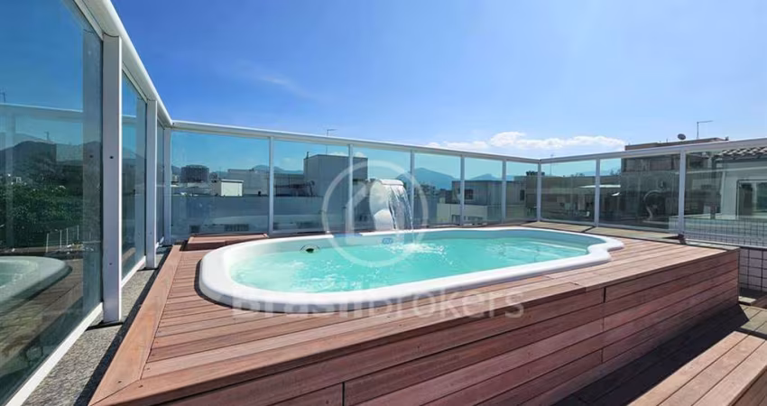 Cobertura Duplex com Piscina no Recreio