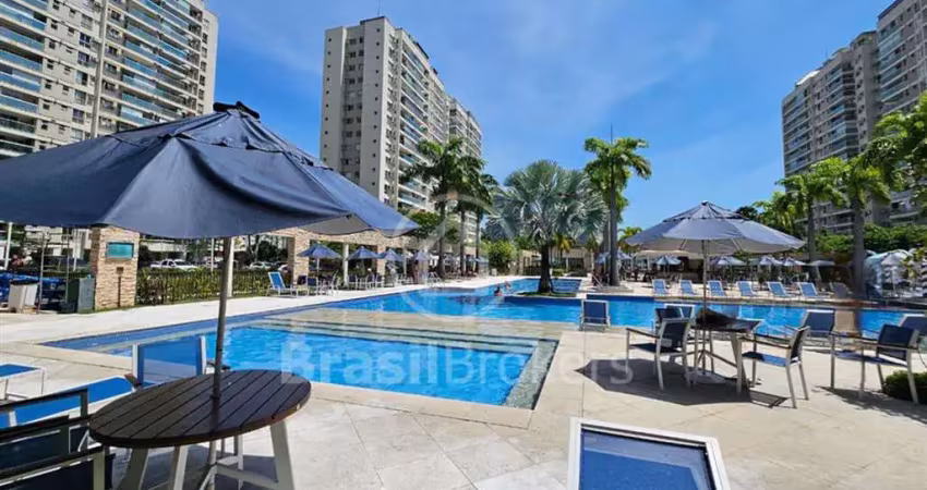 Apartamento à venda com 75,00m² e 2 quartos  no condomínio estrelas, em barra olímpica, rio de janeiro - rj