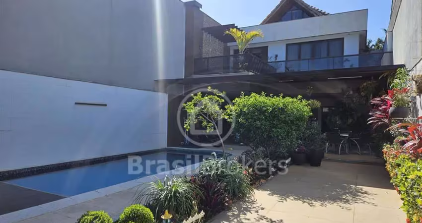 Casa em condomínio fechado com 5 quartos à venda na Avenida Aldemir Martins, Recreio dos Bandeirantes, Rio de Janeiro