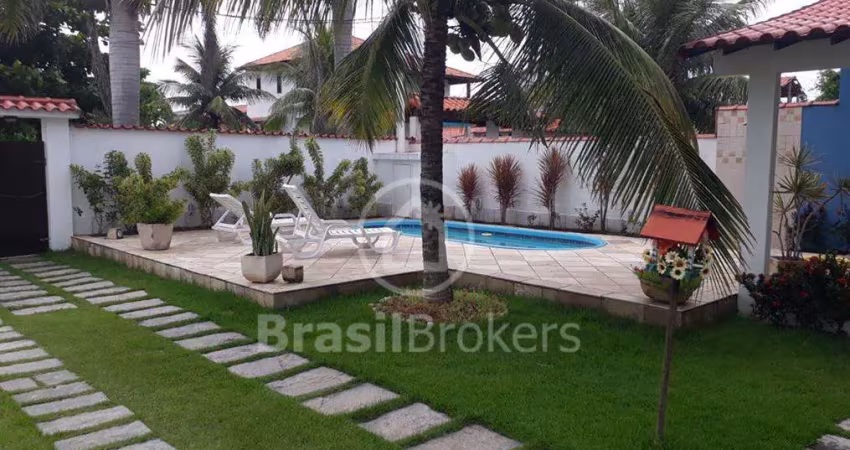 Casa à venda com 480,00m² e 3 quartos em guaratiba (ponta negra), maricá - rj