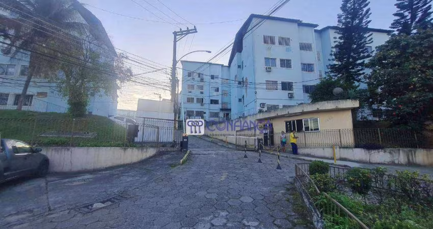 Apartamento com 2 dormitórios para alugar, 50 m² por R$ 1.106,45/mês - Campo Grande - Rio de Janeiro/RJ