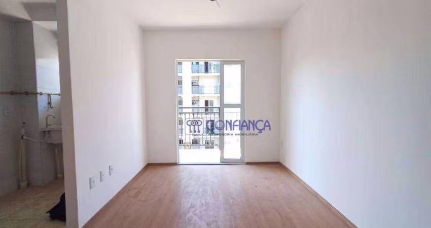 Apartamento com 1 dormitório para alugar, 44 m² por R$ 1.302/mês - Rua Minas de Prata-Campo Grande - Rio de Janeiro/RJ