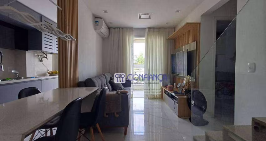 Cobertura com 3 dormitórios à venda, 125 m² por R$ 750.000,00 - Campo Grande - Rio de Janeiro/RJ