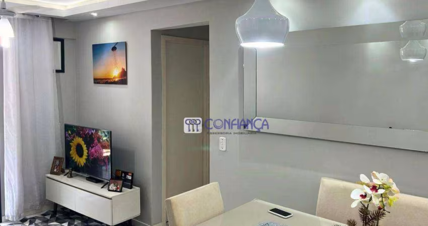 Apartamento com 2 dormitórios à venda, 57 m² por R$ 360.000,00 - Campo Grande - Rio de Janeiro/RJ