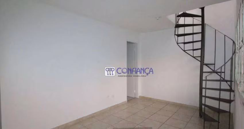 Cobertura com 2 dormitórios para alugar, 85 m² por R$ 1.095,40/mês - Campo Grande - Rio de Janeiro/RJ