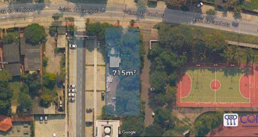 Terreno à venda, 715 m² por R$ 930.000,00 - Campo Grande - Rio de Janeiro/RJ