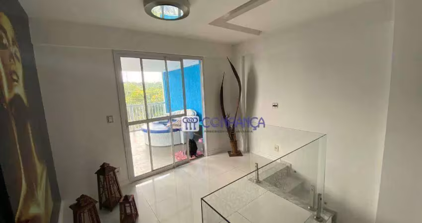 Cobertura com 4 dormitórios à venda, 162 m² por R$ 750.000,00 - Campo Grande - Rio de Janeiro/RJ