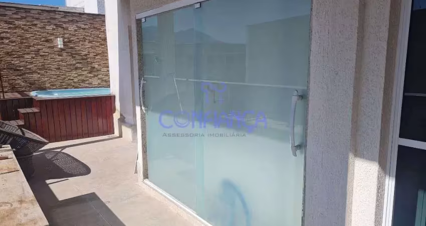 Cobertura com 4 dormitórios à venda, 136 m² por r$ 650.000,00 - campo grande - rio de janeiro/rj