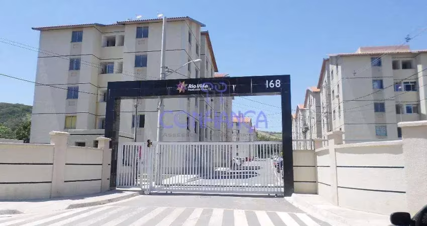 Apartamento com 2 dormitórios à venda, 50 m² por r$ 95.000,00 - santa cruz - rio de janeiro/rj