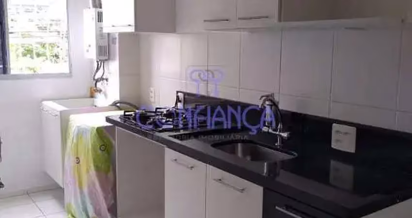 Apartamento com 2 dormitórios à venda, 45 m² por r$ 165.000,00 - campo grande - rio de janeiro/rj