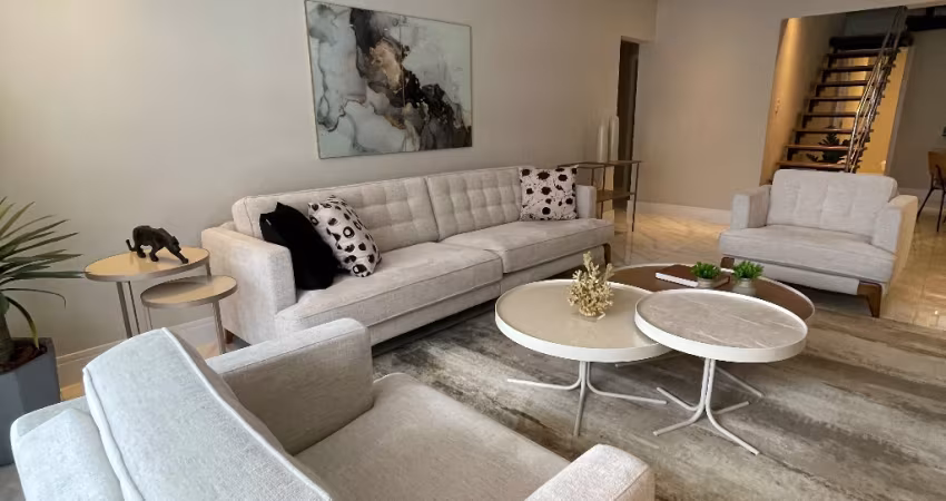 Cobertura Duplex mobiliada 3 suítes com piscina