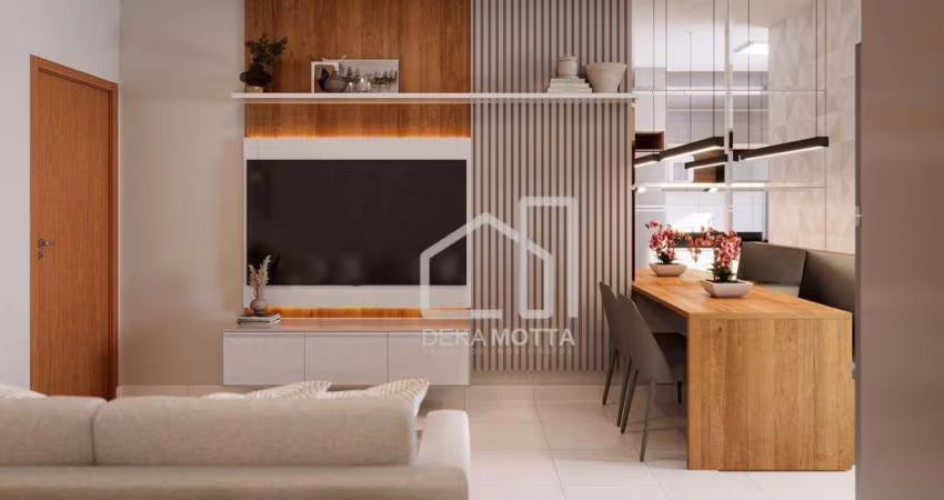 Apartamento com 2 dormitórios à venda, 46 m² por R$ 239.000,00 - Jardim Holanda - Uberlândia/MG