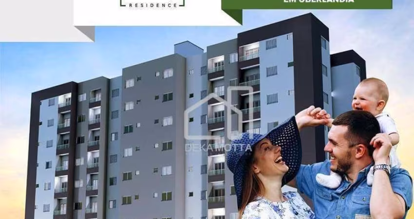 Apartamento com 2 dormitórios à venda, 52 m² por R$ 260.000 - Jardim Holanda - Uberlândia/MG