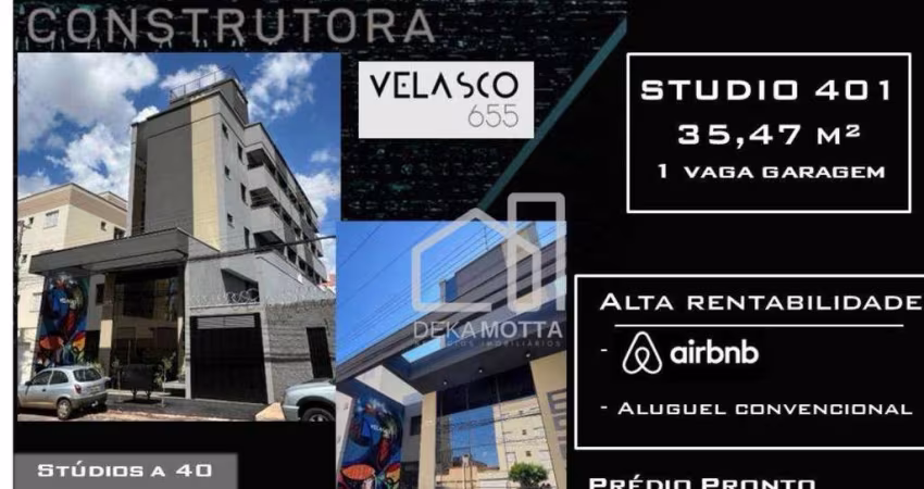 Studio com 1 dormitório à venda, 35 m² por R$ 383.000 - Santa Mônica - Uberlândia/MG