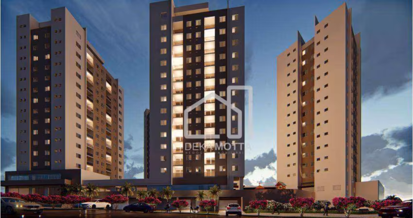 Apartamento com 2 dormitórios à venda, 60 m² por R$ 400.000,00 - Granja Marileusa - Uberlândia/MG