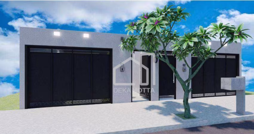 Casa com 2 dormitórios à venda, 75 m² por R$ 350.000,00 - Shopping Park - Uberlândia/MG