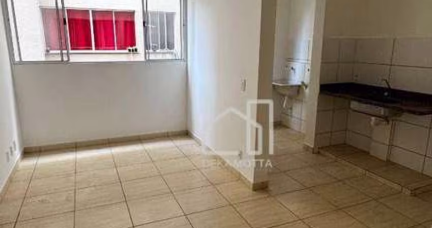 Apartamento com 2 dormitórios à venda, 47 m² por R$ 145.000,00 - Jardim Célia - Uberlândia/MG