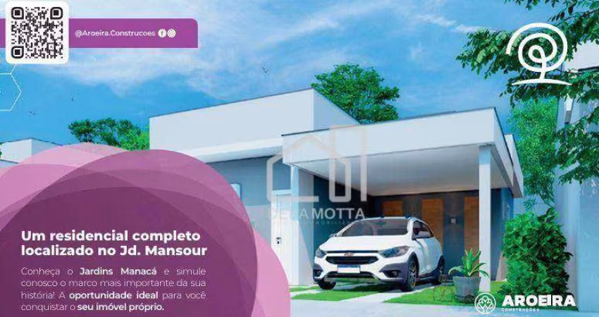 Casa com 2 dormitórios à venda, 66 m² por R$ 430.000,00 - Loteamento Fruta do Conde - Uberlândia/MG