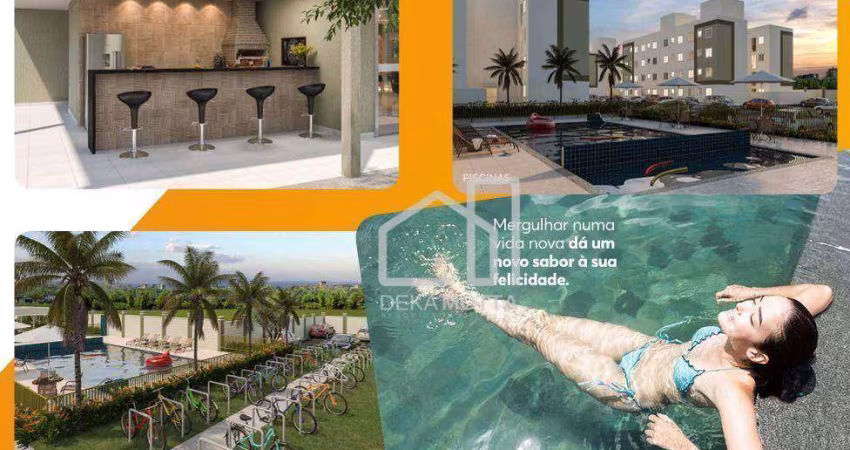 Apartamento com 2 dormitórios à venda, 39 m² por R$ 230.900,00 - Jardim Patrícia - Uberlândia/MG