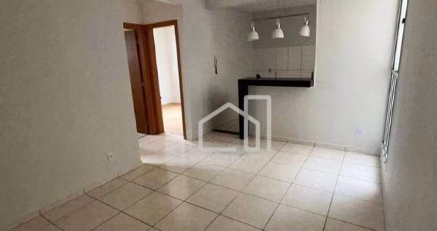 Apartamento com 2 dormitórios à venda, 44 m² por R$ 150.000,00 - Jardim Holanda - Uberlândia/MG