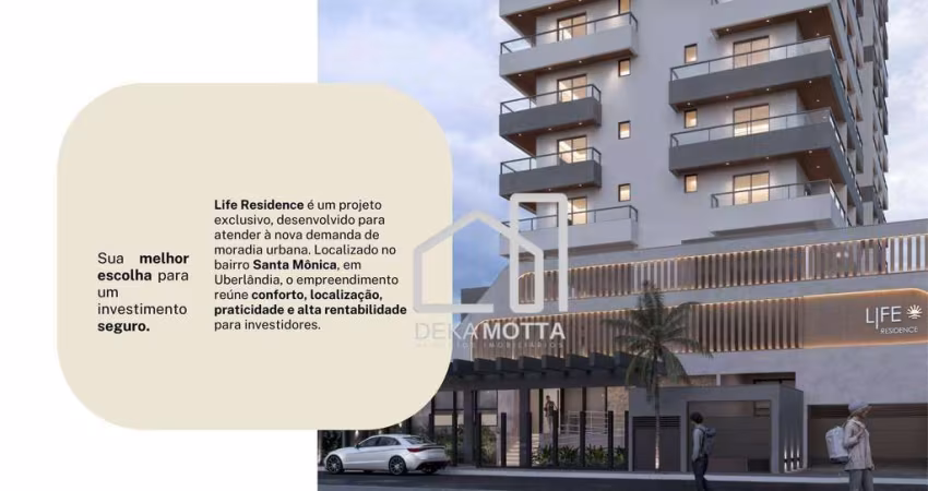 Loft com 1 dormitório à venda, 40 m² por R$ 263.976 - Santa Mônica - Uberlândia/MG