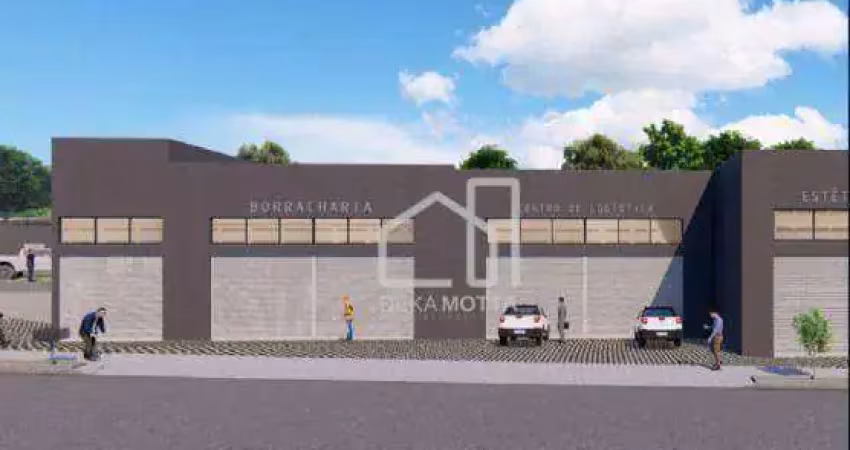 Galpão, 193 m² - venda por r$ 869.670,00 ou aluguel por r$ 5.797,80/mês - luizote de freitas - uberlândia/mg