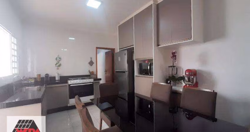 Casa à venda, 2 quartos, 1 suíte, 2 vagas, Parque Planalto - Santa Bárbara D'Oeste/SP