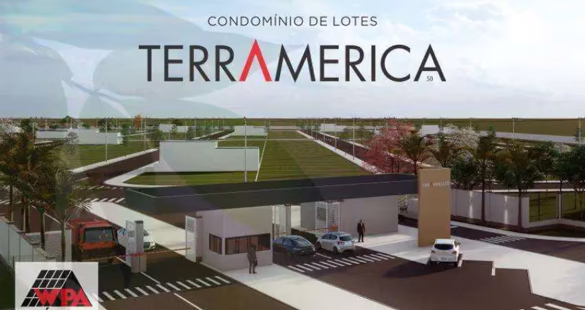 Terreno em condomínio à venda, condomínio terramérica santa bárbara - santa bárbara d'oeste/sp