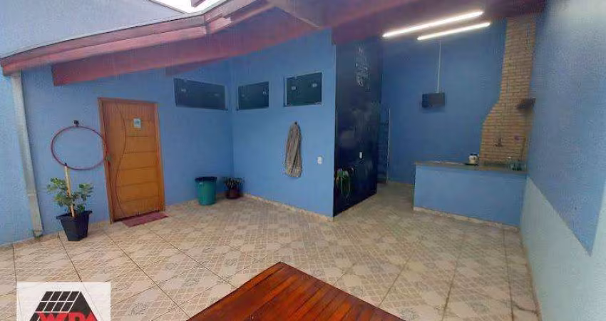 Casa à venda, 3 quartos, 1 suíte, 2 vagas, Jardim Cândido Bertini - Santa Bárbara D'Oeste/SP