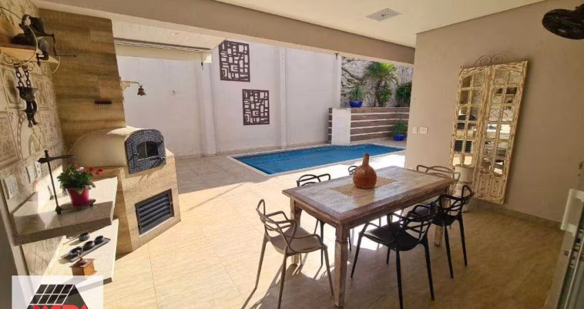Casa em Condomínio à venda, 5 quartos, 4 suítes, 6 vagas, Jardim Ipiranga - Americana/SP